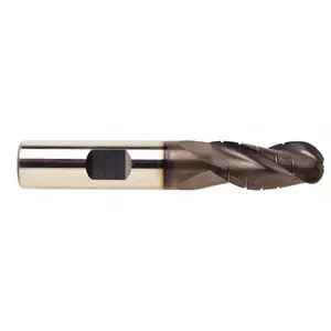 ProMax 122-02014 Ball End Mill: 0.3125" Dia, 0.75" LOC, 3 Flute, Solid Carbide
