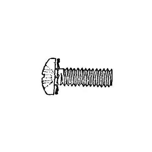 Machine Screw: #8-32 x 1/2 Pan Head, Phillips Machine Screw: #8-32 x 1/2 Pan Head, Phillips