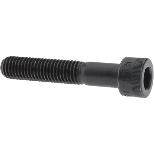 Socket Cap Screw: M10 x 1.5, 55 mm Length Under Head, Socket Cap Head, Hex Socket Drive, Alloy Steel, Black Oxide Finish Socket Cap Screw: M10 x 1.5, 55 mm Length Under Head, Socket Cap Head, Hex Socket Drive, Alloy Steel, Black Oxide Finish