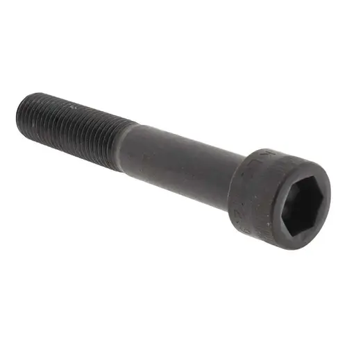 Socket Cap Screw: M16 x 2, 100 mm Length Under Head, Socket Cap Head, Hex Socket Drive, Alloy Steel, Black Oxide Finish