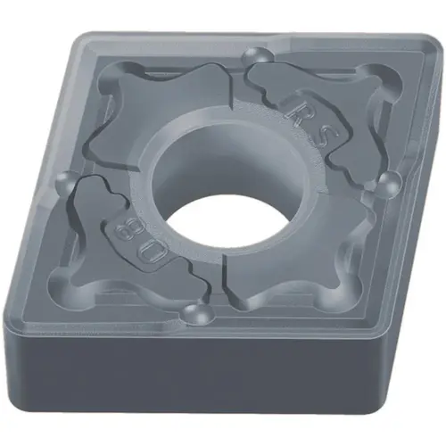 Turning Inserts; ANSI Insert Code: CNMG543 ; ISO Insert Code: CNMG160612 ; Relief Angle: 0 ; Insert Style: CNMG ; Corner Radius (mm): 1.20 ; Corner Radius (Inch): 3/64 - pack of 10 Turning Inserts; ANSI Insert Code: CNMG543 ; ISO Insert Code: CNMG160612 ; Relief Angle: 0 ; Insert Style: CNMG ; Corner Radius (mm): 1.20 ; Corner Radius (Inch): 3/64 - pack of 10