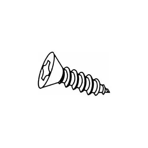 Sheet Metal Screw: #10, Flat Head, Phillips - pack of 100 Sheet Metal Screw: #10, Flat Head, Phillips - pack of 100