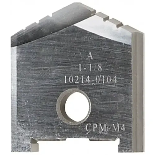 Spade Drill Insert: 4-5/16" Dia, Seat Size G, Powdered Metal Uncoated Spade Drill Insert: 4-5/16" Dia, Seat Size G, Powdered Metal Uncoated