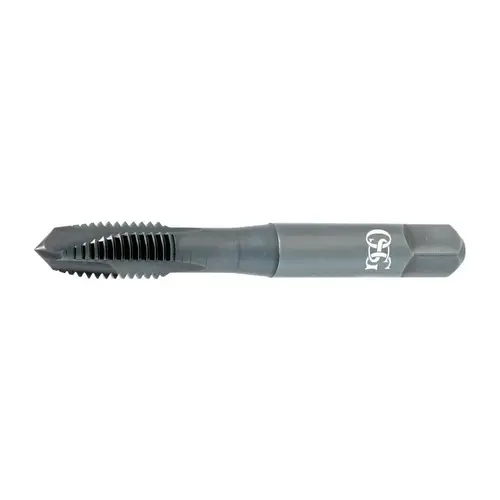 Spiral Point Tap: 3/4-10 UNC, 3 Flutes, Plug, 2B/3B Class of Fit, Vanadium High Speed Steel, Oxide Coated