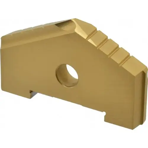 Spade Drill Insert: 2-5/16" Dia, Seat Size C, High Speed Steel, 130 degree Point TiN Spade Drill Insert: 2-5/16" Dia, Seat Size C, High Speed Steel, 130 degree Point TiN