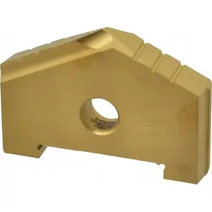 Allied Machine and Engineering 1023T-0201 Spade Drill Insert: 2-1/32" Dia, Seat Size C, High Speed Steel, 130 degree Point TiN