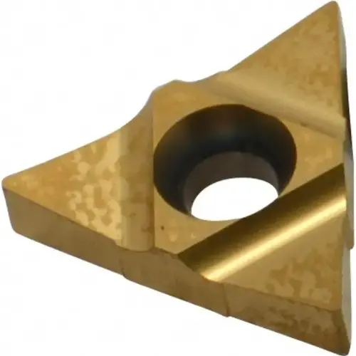 Laydown Threading Insert: 22UE/I/R/LU60 MXC/GOLD, Solid Carbide - pack of 10 Laydown Threading Insert: 22UE/I/R/LU60 MXC/GOLD, Solid Carbide - pack of 10
