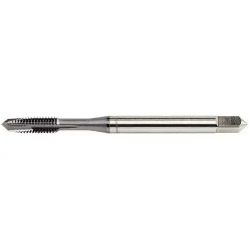 Spiral Point Tap: M12x1.50 Metric Fine, 3 Flutes, Plug, Vanadium High Speed Steel, Nitride Coated Spiral Point Tap: M12x1.50 Metric Fine, 3 Flutes, Plug, Vanadium High Speed Steel, Nitride Coated