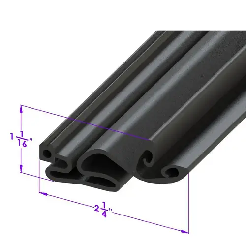 Engine to Body Seal Strip. Sold by the foot