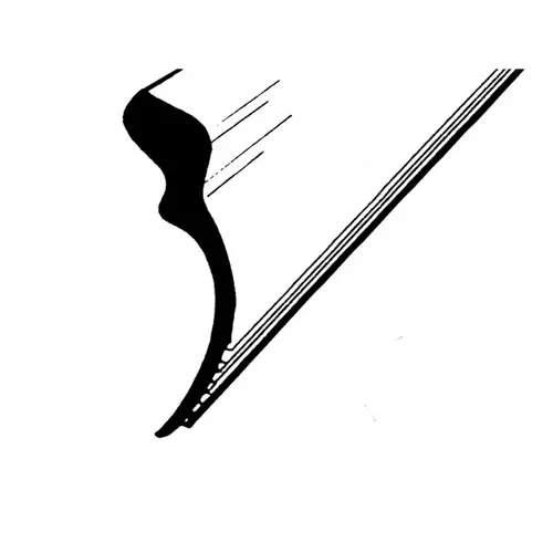 Door Bottom Seal. Retained by metal strip