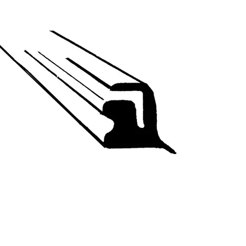 Fender Skirt Seal. Approximately 10 ft. used per car