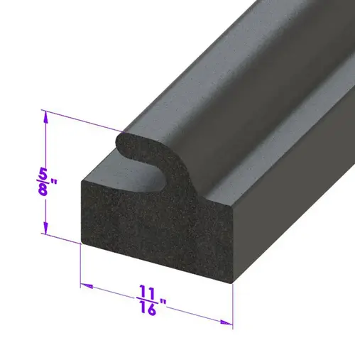 Trunk Seal. For cars with wide gutters