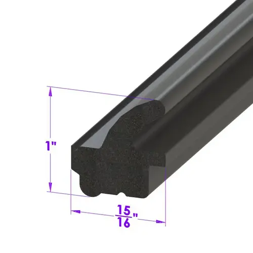 Trunk Seal. Sponge rubber. Sold by the foot