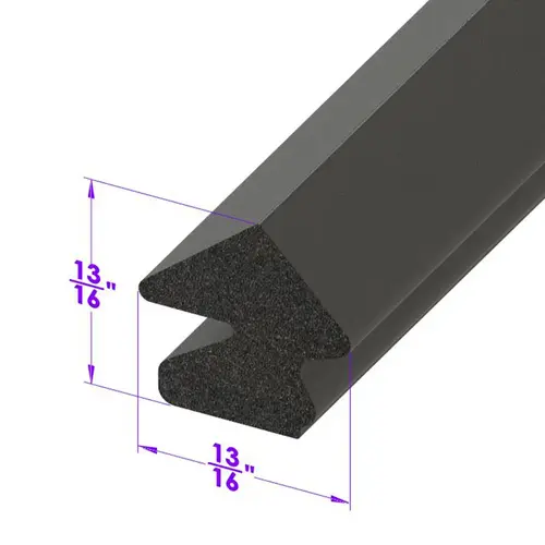 Trunk Seal. Sponge rubber. Sold by the foot.