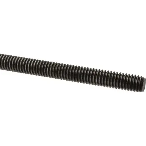 Threaded Rod: 5/16-18, 6 ft Long, Alloy Steel, Grade B7