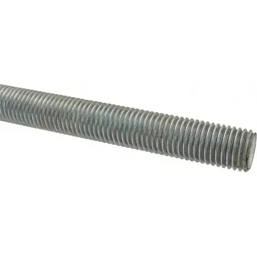 Threaded Rod: 7/8-9, 3 ft Long, Low Carbon Steel Threaded Rod: 7/8-9, 3 ft Long, Low Carbon Steel