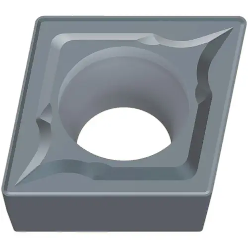 Turning Inserts; Relief Angle: 7.000 ; Insert Style: CCMT ; Corner Radius (mm): 0.40 ; Corner Radius (Inch): 1/64 ; Corner Radius (Decimal Inch): 0.0156 ; Included Angle: 80 - pack of 10 Turning Inserts; Relief Angle: 7.000 ; Insert Style: CCMT ; Corner Radius (mm): 0.40 ; Corner Radius (Inch): 1/64 ; Corner Radius (Decimal Inch): 0.0156 ; Included Angle: 80 - pack of 10