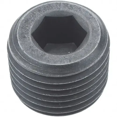 1/8-27, 5/16" OAL, Alloy Steel Socket Pressure Plug - pack of 100 1/8-27, 5/16" OAL, Alloy Steel Socket Pressure Plug - pack of 100