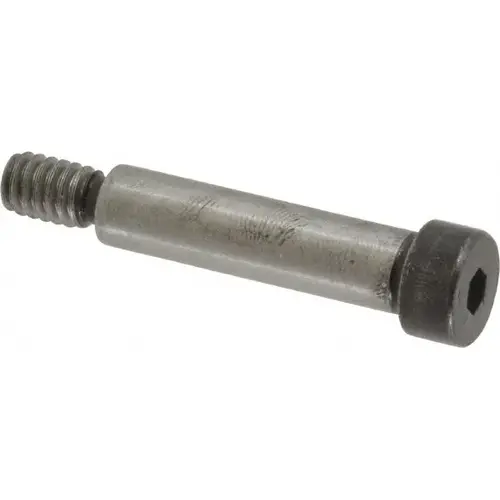 Shoulder Screw: 5/16" Shoulder Dia, 1-1/4" Shoulder Length, 1/4-20, 0.438" Thread Length, 8 Alloy Steel, Hex Socket - pack of 25 Shoulder Screw: 5/16" Shoulder Dia, 1-1/4" Shoulder Length, 1/4-20, 0.438" Thread Length, 8 Alloy Steel, Hex Socket - pack of 25