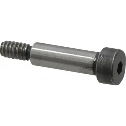 Shoulder Screw: 1/4" Shoulder Dia, 3/4" Shoulder Length, #10-24, 3/8" Thread Length, 8 Alloy Steel, Hex Socket Shoulder Screw: 1/4" Shoulder Dia, 3/4" Shoulder Length, #10-24, 3/8" Thread Length, 8 Alloy Steel, Hex Socket