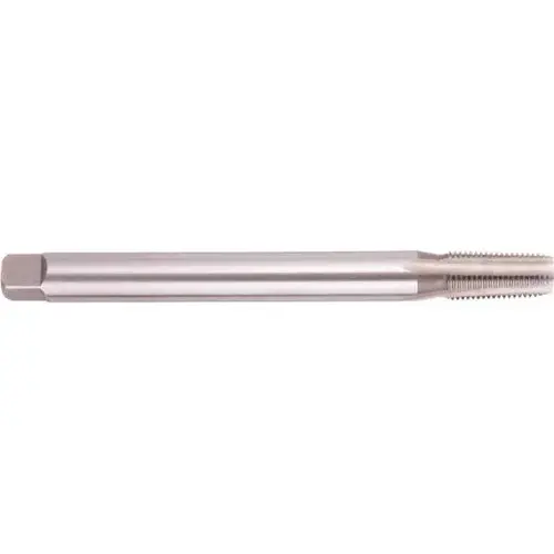 Extension Pipe Tap: 3/8-18 NPTF, 4 Flutes, Plug Chamfer, High Speed Steel Bright