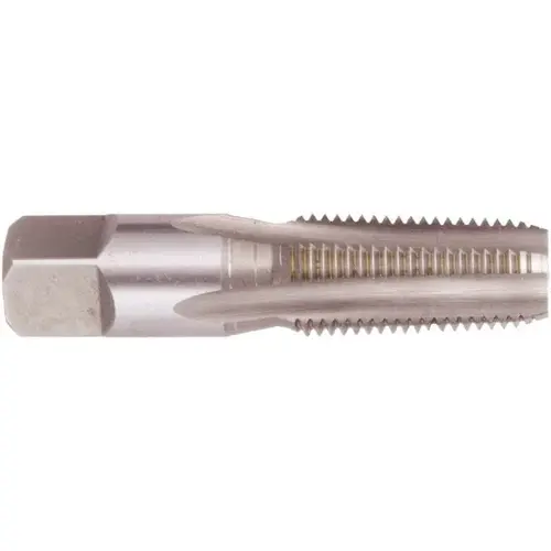 Standard Pipe Tap: 1/8-27, NPTF, 4 Flutes, High Speed Steel, Bright/Uncoated