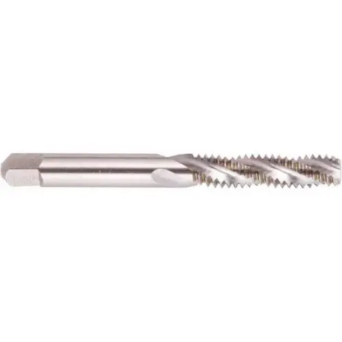 Spiral Flute Tap: M5 x 0.80, Metric, 2 Flute, Bottoming, 6H Class of Fit, High Speed Steel, Bright/Uncoated Spiral Flute Tap: M5 x 0.80, Metric, 2 Flute, Bottoming, 6H Class of Fit, High Speed Steel, Bright/Uncoated