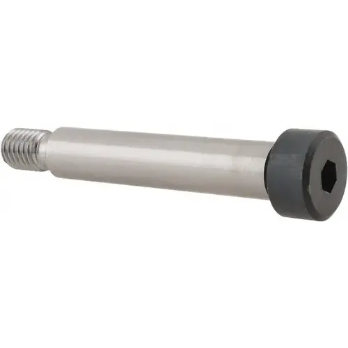 Shoulder Screw: 12 mm Shoulder Dia, 60 mm Shoulder Length, M10x1.50, 16.4 mm Thread Length, 12.9 Alloy Steel, Hex Socket Shoulder Screw: 12 mm Shoulder Dia, 60 mm Shoulder Length, M10x1.50, 16.4 mm Thread Length, 12.9 Alloy Steel, Hex Socket