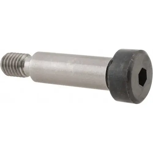Shoulder Screw: 10 mm Shoulder Dia, 30 mm Shoulder Length, M8x1.25, 13.25 mm Thread Length, 12.9 Alloy Steel, Hex Socket Shoulder Screw: 10 mm Shoulder Dia, 30 mm Shoulder Length, M8x1.25, 13.25 mm Thread Length, 12.9 Alloy Steel, Hex Socket