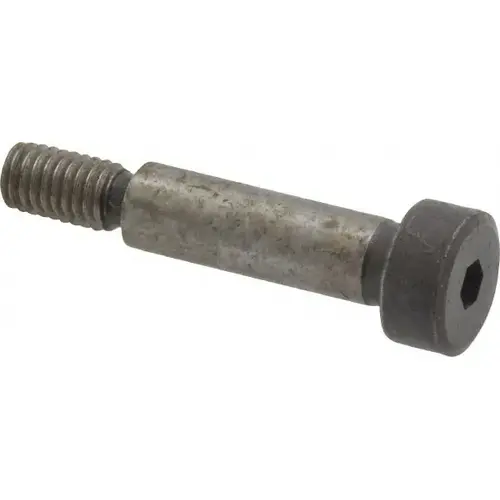 Shoulder Screw: 6 mm Shoulder Dia, 20 mm Shoulder Length, M5x0.80, 9.75 mm Thread Length, 12.9 Alloy Steel, Hex Socket Shoulder Screw: 6 mm Shoulder Dia, 20 mm Shoulder Length, M5x0.80, 9.75 mm Thread Length, 12.9 Alloy Steel, Hex Socket