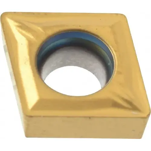 Turning Insert: CCGT 21.51MF2 CP500, Solid Carbide TiAlN Turning Insert: CCGT 21.51MF2 CP500, Solid Carbide TiAlN