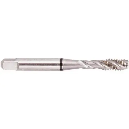 Spiral Flute Tap: M14 x 1.50, Metric, 3 Flute, Modified Bottoming, High Speed Steel, Bright/Uncoated