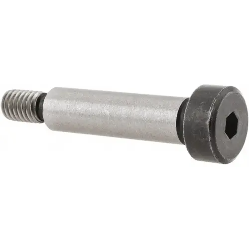 Shoulder Screw: 8 mm Shoulder Dia, 30 mm Shoulder Length, M6x1.00, 11.25 mm Thread Length, 12.9 Alloy Steel, Hex Socket - pack of 5 Shoulder Screw: 8 mm Shoulder Dia, 30 mm Shoulder Length, M6x1.00, 11.25 mm Thread Length, 12.9 Alloy Steel, Hex Socket - pack of 5