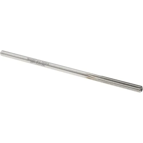 Chucking Reamer: #11, 5" OAL, 1-1/4" Flute Length, Straight-Cylindrical Shank, Cobalt Steel Bright/Uncoated Chucking Reamer: #11, 5" OAL, 1-1/4" Flute Length, Straight-Cylindrical Shank, Cobalt Steel Bright/Uncoated