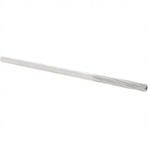 Chucking Reamer: 0.2495" Dia, 6" OAL, 1-1/2" Flute Length, Straight Shank, High Speed Steel Bright (Polished) Chucking Reamer: 0.2495" Dia, 6" OAL, 1-1/2" Flute Length, Straight Shank, High Speed Steel Bright (Polished)