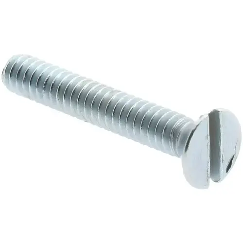 Machine Screw: #4-40 x 3/4" OAL, Flat Head, Slotted - pack of 100 Machine Screw: #4-40 x 3/4" OAL, Flat Head, Slotted - pack of 100
