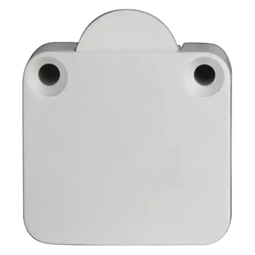 Micro Mini Light Switch, Plastic For use behind cabinet doors, White Micro Mini Light Switch, Plastic For use behind cabinet doors, White