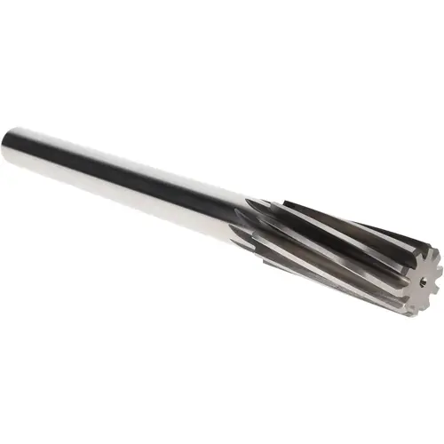 Chucking Reamer: 1-1/16" Dia, 10-1/2" OAL, 2-3/4" Flute Length, Straight-Cylindrical Shank, HSS Bright/Uncoated Chucking Reamer: 1-1/16" Dia, 10-1/2" OAL, 2-3/4" Flute Length, Straight-Cylindrical Shank, HSS Bright/Uncoated