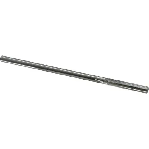 Chucking Reamer: 0.2756" Dia, 6" OAL, 1-1/2" Flute Length, Straight Shank, Cobalt Steel Bright (Polished)