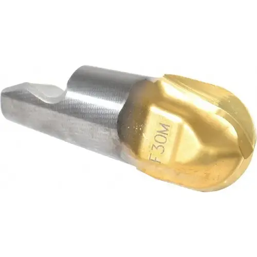 Ball Nose Replaceable Milling Tip: MM160.625B90PM07 F30M F30M, Carbide - pack of 2 Ball Nose Replaceable Milling Tip: MM160.625B90PM07 F30M F30M, Carbide - pack of 2