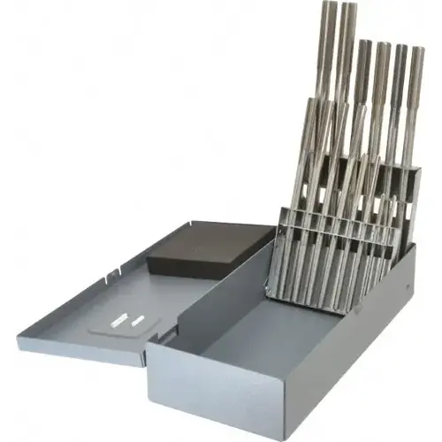 0.123" to 0.4995", Chucking Reamer Set Bright (Polished) 0.123" to 0.4995", Chucking Reamer Set Bright (Polished)