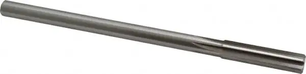 Alvord Polk Chucking Reamer: 0.499 Dia 8 OAL 2 Flute Length Straight Shank High Speed Steel Bright (Polished) 175