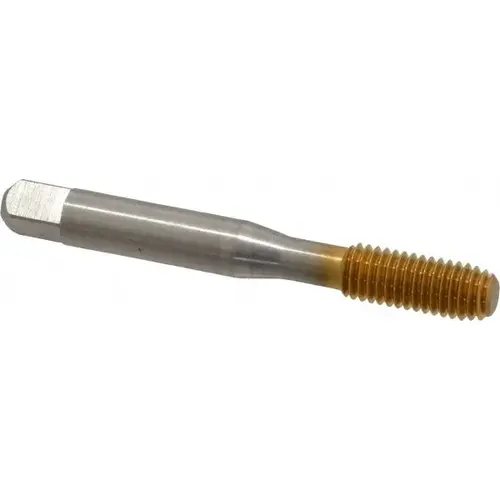 Thread Forming Tap: M8x1.25 Metric Coarse, 6H Class of Fit, Bottoming, High Speed Steel, TiN Coated Titanium Nitride Thread Forming Tap: M8x1.25 Metric Coarse, 6H Class of Fit, Bottoming, High Speed Steel, TiN Coated Titanium Nitride