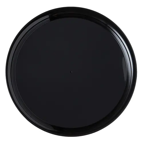 CHECKMATE 18 ROUND TRAY BLACK 25CT