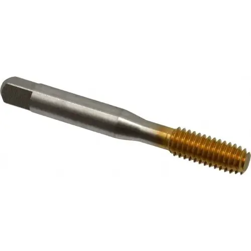 Thread Forming Tap: 5/16-18 UNC, 2B Class of Fit, Bottoming, High Speed Steel, TiN Coated Titanium Nitride Thread Forming Tap: 5/16-18 UNC, 2B Class of Fit, Bottoming, High Speed Steel, TiN Coated Titanium Nitride