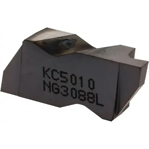 Grooving Insert: NG3088 KC5010, Solid Carbide TiAlN Grooving Insert: NG3088 KC5010, Solid Carbide TiAlN