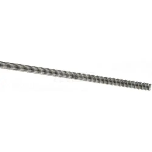 Threaded Rod: M5 X 0.8, 1" Long, Stainless Steel, Grade B7 Threaded Rod: M5 X 0.8, 1" Long, Stainless Steel, Grade B7