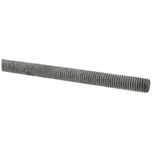 Threaded Rod: 1/2-13, 6 ft Long, Low Carbon Steel Threaded Rod: 1/2-13, 6 ft Long, Low Carbon Steel