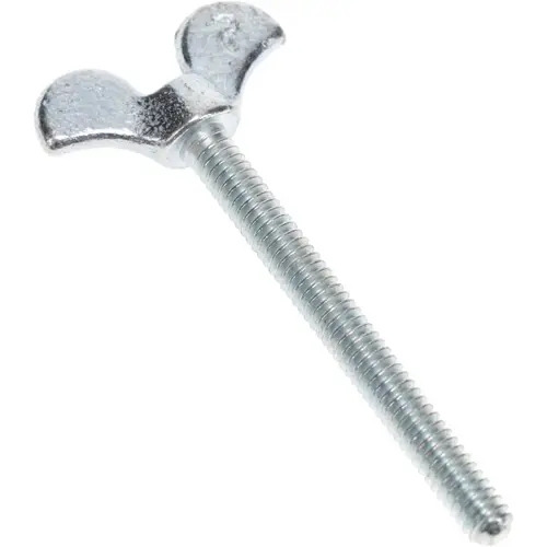 32510 Iron Thumb Screw: 1/4-20, 2-1/2" Length Under Head, Winged Head 32510 Iron Thumb Screw: 1/4-20, 2-1/2" Length Under Head, Winged Head