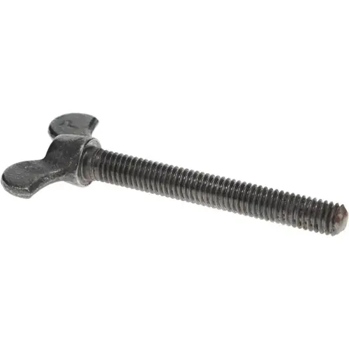 32510 Iron Thumb Screw: 3/8-16, 3" Length Under Head, Winged Head 32510 Iron Thumb Screw: 3/8-16, 3" Length Under Head, Winged Head